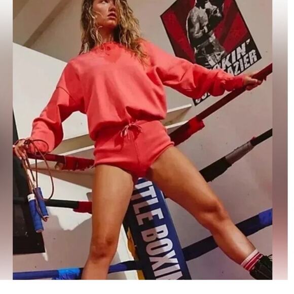 FP Movement Free People For The Win Playsuit Romper Small NWOT - Picture 4 of 9